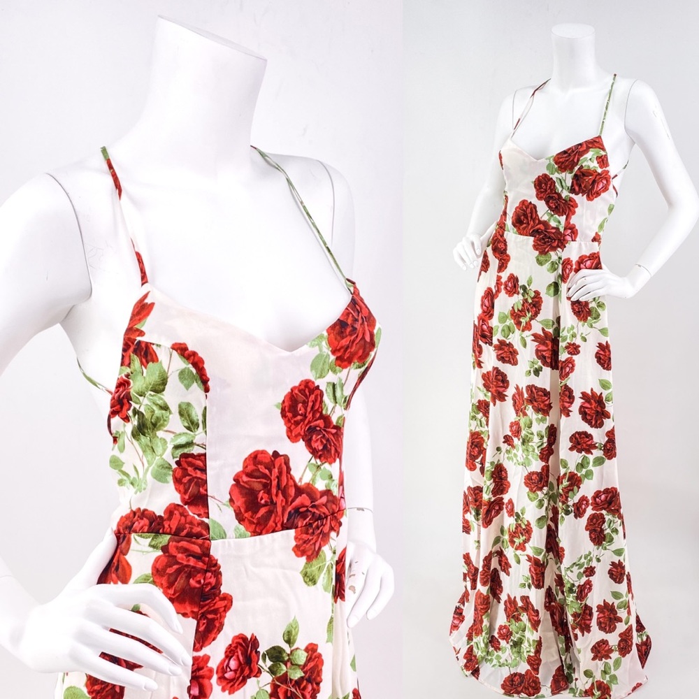 NWT SHOW ME YOUR MUMU Godshaw Goddess Maxi Dress - Picture 2 of 10